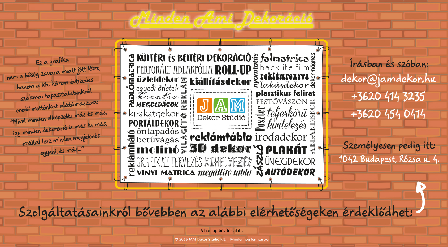 JAM Dekor St�di�